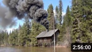 Жизнь ОТШЕЛЬНИКА в ДЕВСТВЕННОЙ ТАЙГЕ 2024 Руд 12ма 20 Рыбалка Охота Поход Медведь Один в Лесу у реки