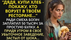 Теряя пиццерию, бизнесмен поставил посудомойкой бродяжку с улицы. А войдя утром в зал, замер в шоке