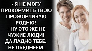 Мне не прокормить твою прожорливую родню! возмутилась жена и сменила пароль. Аудио рассказы