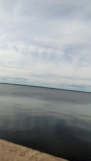 я на Рыбинском водохранилище