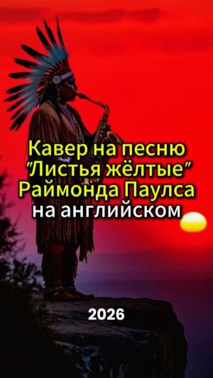 Кавер на песню «Листья желтые» на английском языке