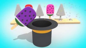 Мультфильм для малышей   Раскрашиваем Мороженое  ВолшебствоТВ