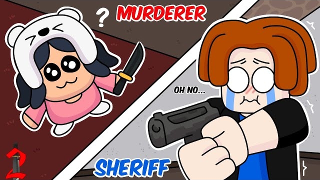 Вот как играть в MURDER MYSTERY! ДЕТЕКТИВНОЕ УБИЙСТВО! Анимация смотреть онлайн