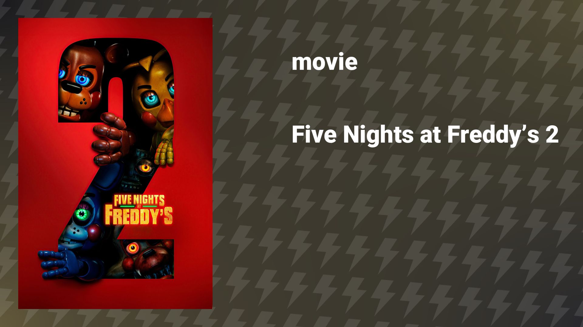 Five Nights at Freddy’s 2 (movie, 2025) смотреть онлайн