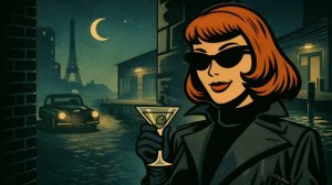 🍸 Martini Undercover – Paris ｜ 1960s Spy Jazz & French Noir ｜ Vintage Lounge Background Music