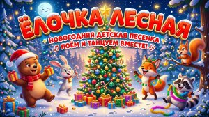 🎄  «Ёлочка, ёлка лесная» — новогодняя песенка для детей 🎶✨