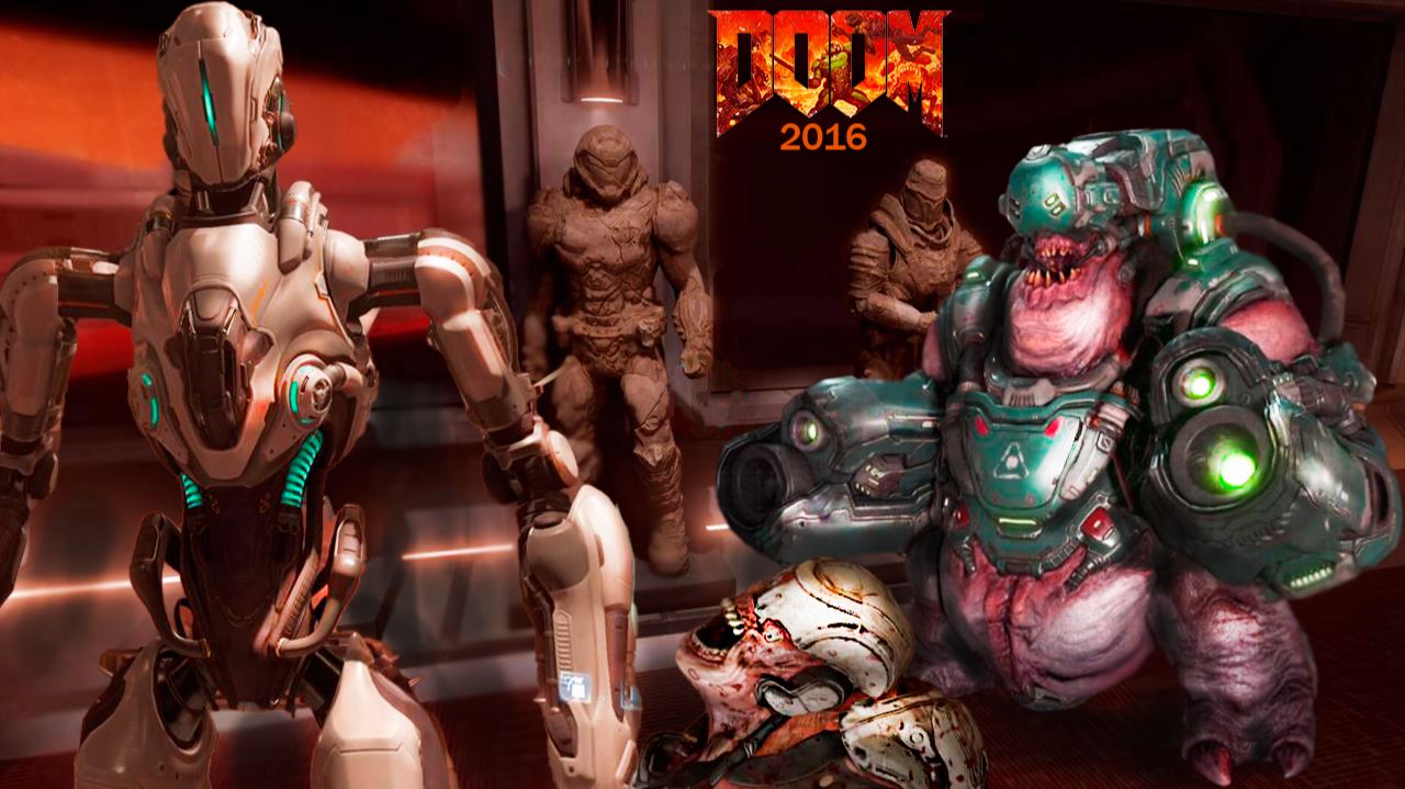 DOOM (2016) ► 14. Хайден и Киберманкубус! (сложность : кошмар. 2026г.)