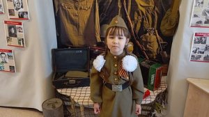 Стихотворение «Пусть будет мир». Читает Никандрова Злата