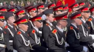 9 МАЯ 2026. КАДЕТЫ ШКОЛЫ √4 г.НОВОКУЩНЕЦКА НА ПАРАДЕ