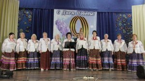 2026 г. 9 мая праздничный концерт поют Ольгинские казачки