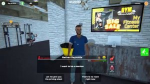 GYM MANAGER prologue demo