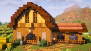 Minecraft: как построить простой хлев для животных ｜ Руководство