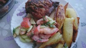 ВКУСНО ПО - ДОМАШНЕМУ ОТМЕТИЛИ ПРАЗДНИК! И ПОРАБОТАЛИ ХОРОШО!