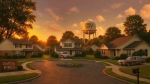 🏡 Memory Lane ｜ Retro Suburban Sunset Ambiance ｜ 80s Synthwave & Chillwave Vibes