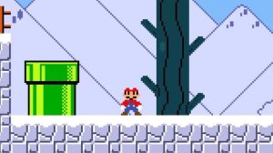 Super Mario Bros., но все, на чем прыгает Марио, становится шире!