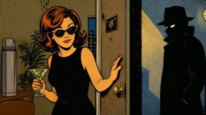 The Villain and the Detective： A Shaken Not Stirred Mystery ｜ Cinematic Noir Jazz & Spy Music Themes