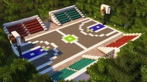 Minecraft: как построить баскетбольную площадку [руководство]