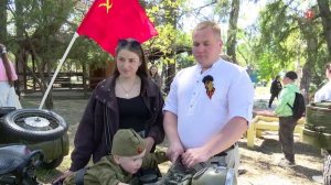 В День Победы в парке имени Ленина царила по-настоящему праздничная атмосфера.