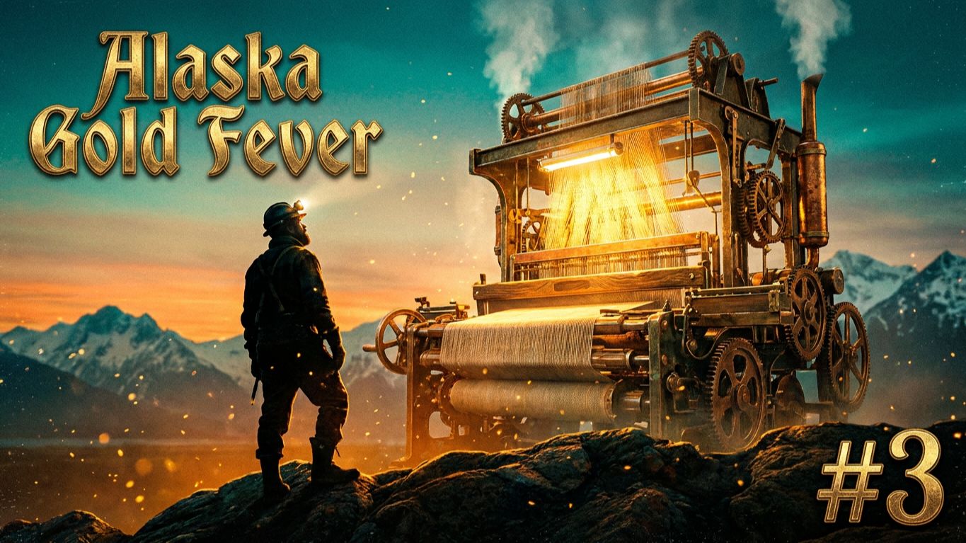 Alaska Gold Fever - РАБОТАЮ ПОРТНЯЖКОЙ И ВЫШИБАЛОЙ🕹Эпизод3