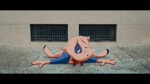Порки пиг плюется стеклом в 340 раз медленнее чем обычно