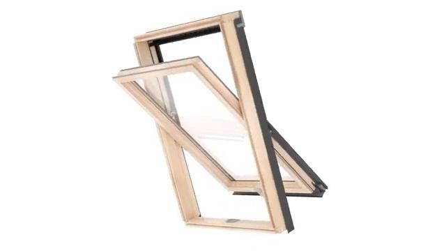 Мансардные окна RoofLITE Trio Pine