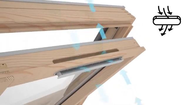 RoofLITE Мансардные окна с вентклапаном