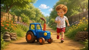 Leo and Tuk-Tuk Tractor Clear the Path  Kids Cartoon Adventure