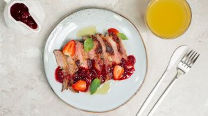 Брусничный соус к мясу