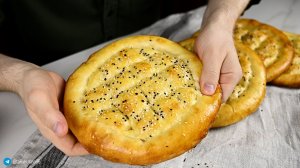 Турецкая лепешка Рамазан Пиде. Просто, вкусно, быстро.