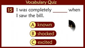 adjectives_ English Vocabulary Test📝