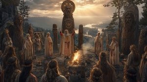 Волхвы собирали людей перед наступлением тёмного века, предупреждали о разрыве с Родом и Правью