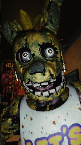 Спрингтрап повторяет джампскейры 2 #shorts #animation #fnaf смотреть онлайн
