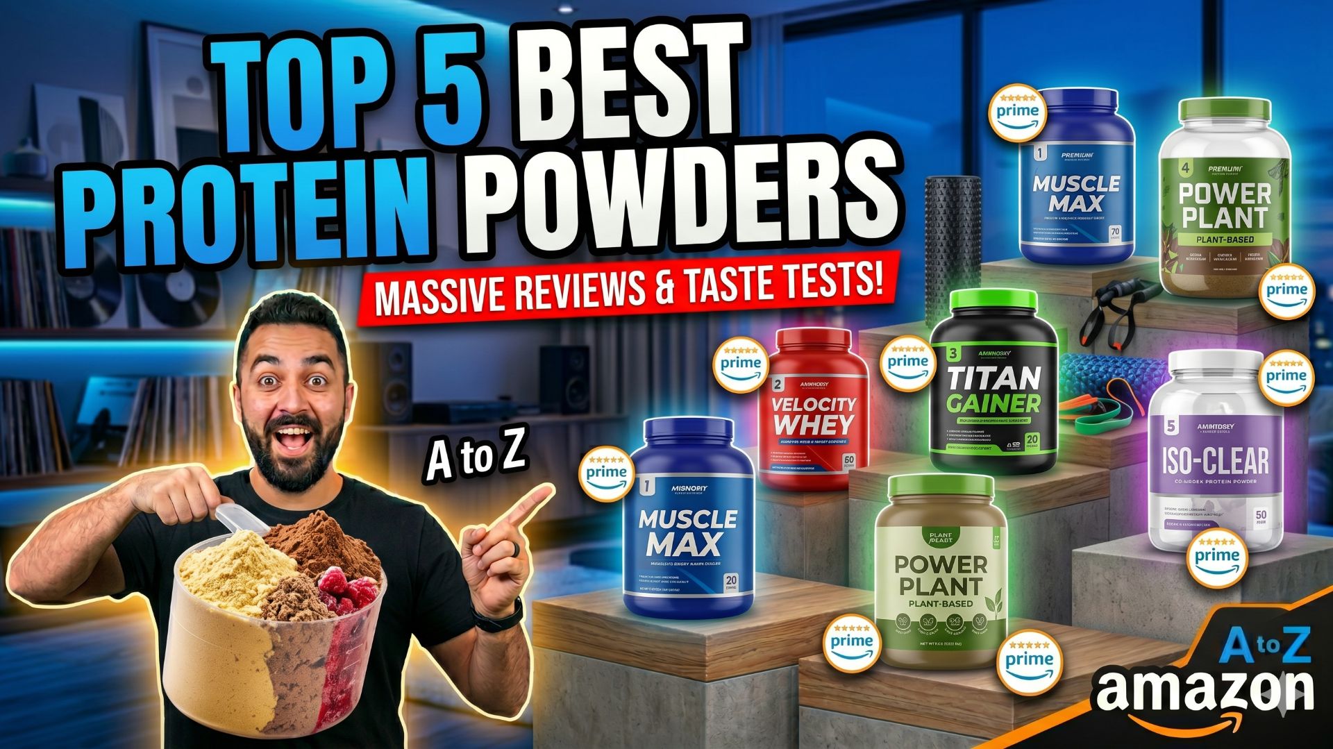 Top 5 BEST Protein Powders смотреть онлайн