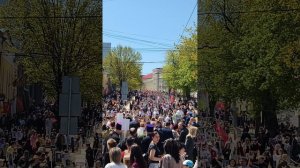 бессмертный полк  в Ставрополе