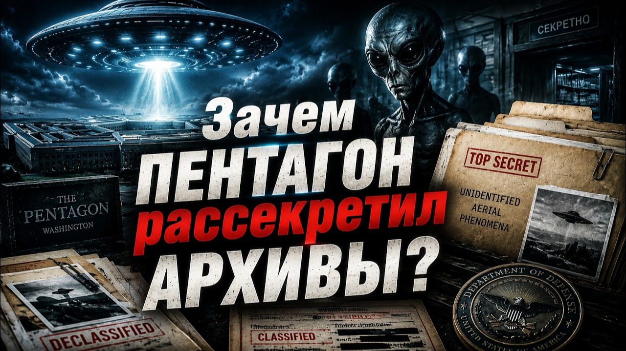 ПЕНТАГОН обнародовал новые видеозаписи НЛО (Бархат)