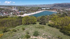 Кисловодск. Потеплело. Городская прогулка по городу и парку на электроскутере. 3 часть.