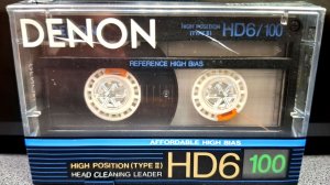 Обзор и тест кассеты DENON HD6 (1987)
