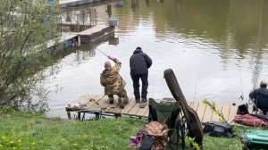 Утро.Основной водоём