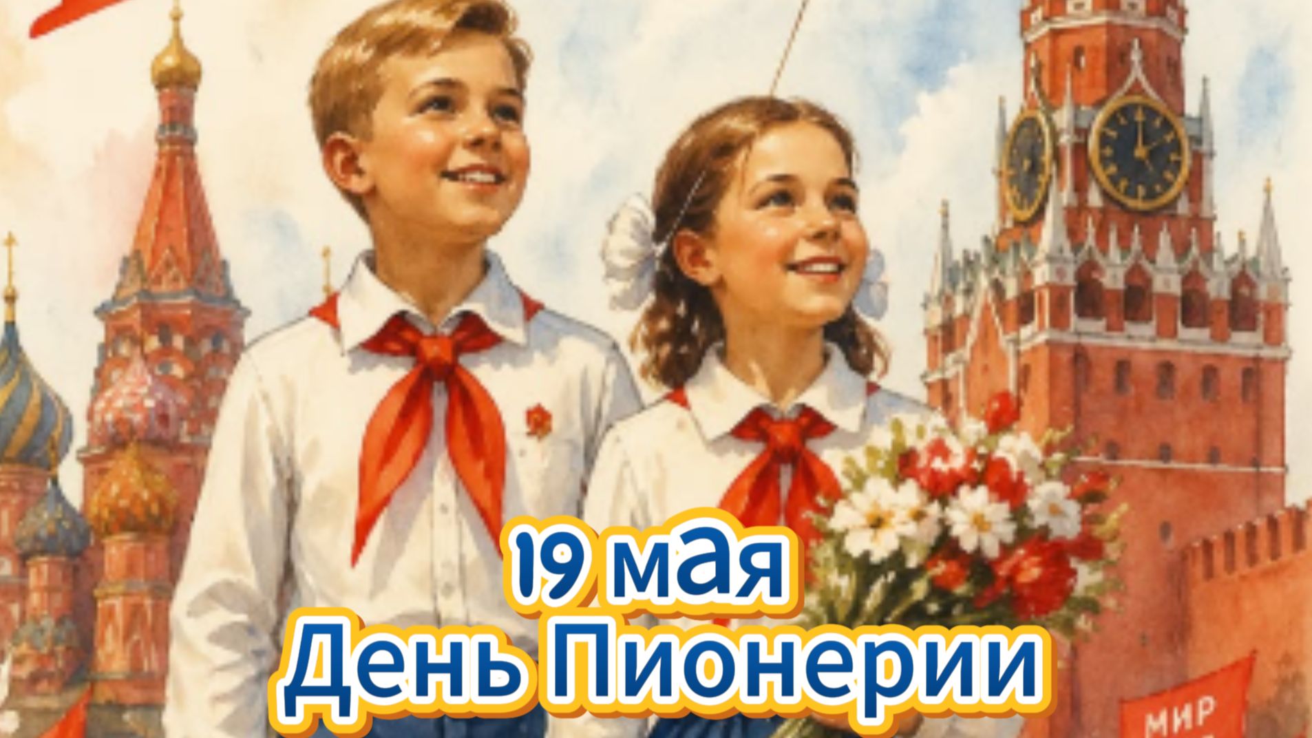 19 мая: День пионерии, ностальгия по СССР и открытки | Домохозяйка