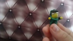мои новые фигурки из пластилина