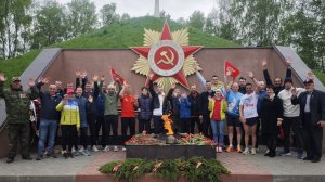 55 легкоатлетический пробег Одоев - Арсеньево посвященный Дню Победы