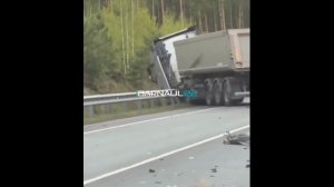 ДТП у поселка Среднесибирского