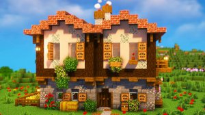 Minecraft: дом для выживания на двоих [руководство]
