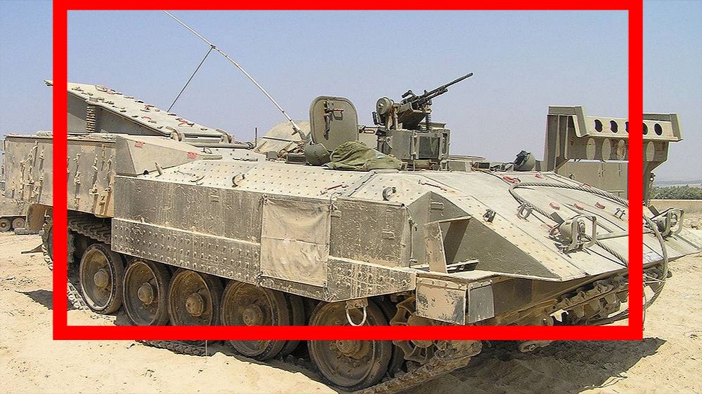 Ахзарит: израильский БТР из советского Т-55