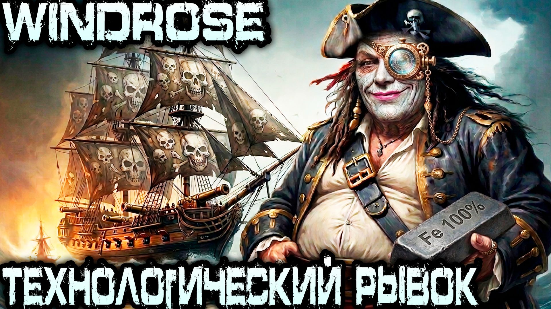 Windrose - соло прохождение игры. Дядя переходит в железный век и строит бриг чернобородцев #7