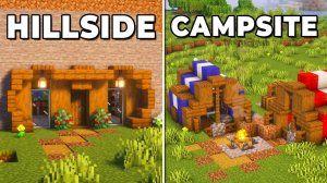 3 простые стартовые базы для двух игроков в Minecraft!