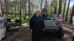 Концерты и гулянья в парке Маяковского  в день Победы.