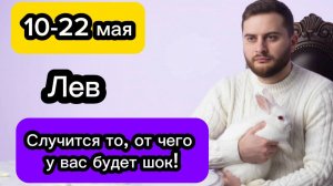 Лев - 10-22 мая. Гороскоп. Случится то, от чего у вас будет шок!