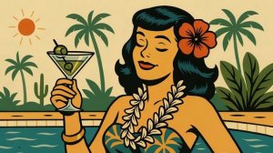 🌴 Bossa by the Pool - 1960s Bossa Nova Jazz & Hawaiian Lounge Background Music