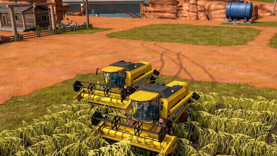 [РП] В ИГРЕ «FARMING SIMULATOR 18». РАЗВИВВАЮ СЕЛЬХОЗ. ДВА КОМБАЙНА МОЛОТЯТ ПШЕНИЦУ. [ДЕНЬ-4]